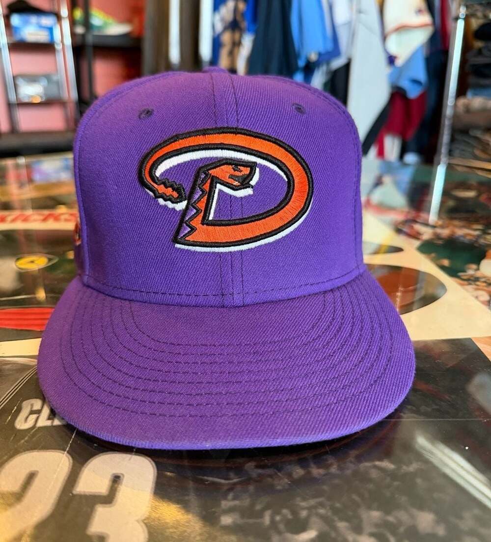 New Era Arizona Diamondbacks 20th Anniversary Size 7 3/8 Hat Copperstown Custom